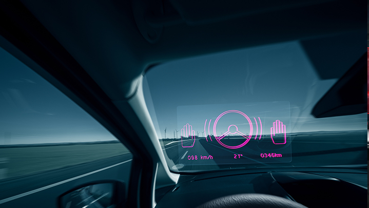 Intelligente Cockpit Produkte für die visuelle Wahrnehmung